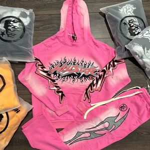 Hellstar Sweatsuit Pink
